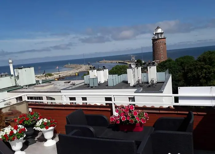 アパート Z Widokiem Na Morze W Kolobrzegu