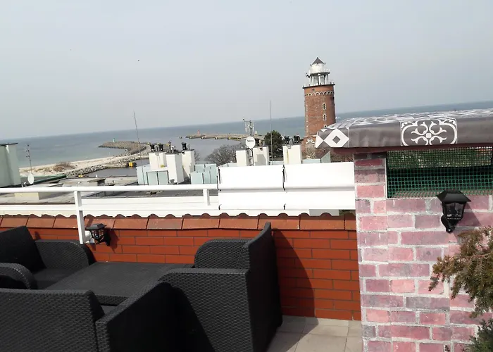 Z Widokiem Na Morze W Kolobrzegu Διαμέρισμα Kołobrzeg